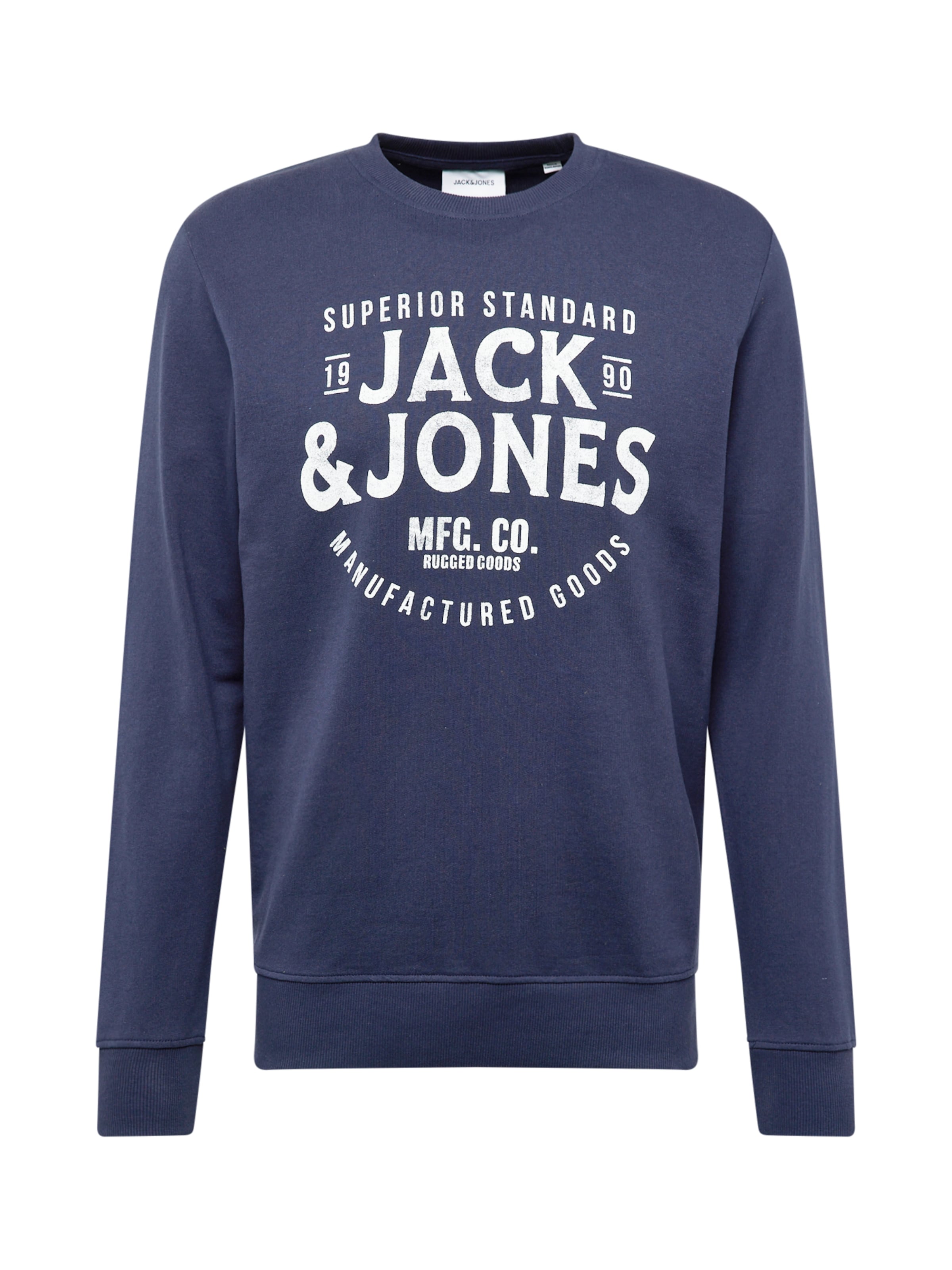 JACK & JONES Sweatshirt 'JJJeans' in Blue: front