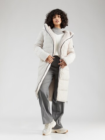 RINO & PELLE Winter Coat 'Keilafur' in Grey