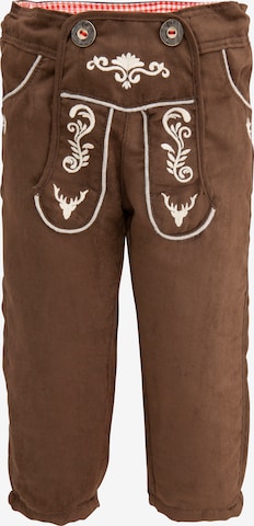 BONDI Pants in Brown: front