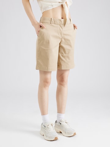 ESPRIT Normální Kalhoty – béžová: přední strana
