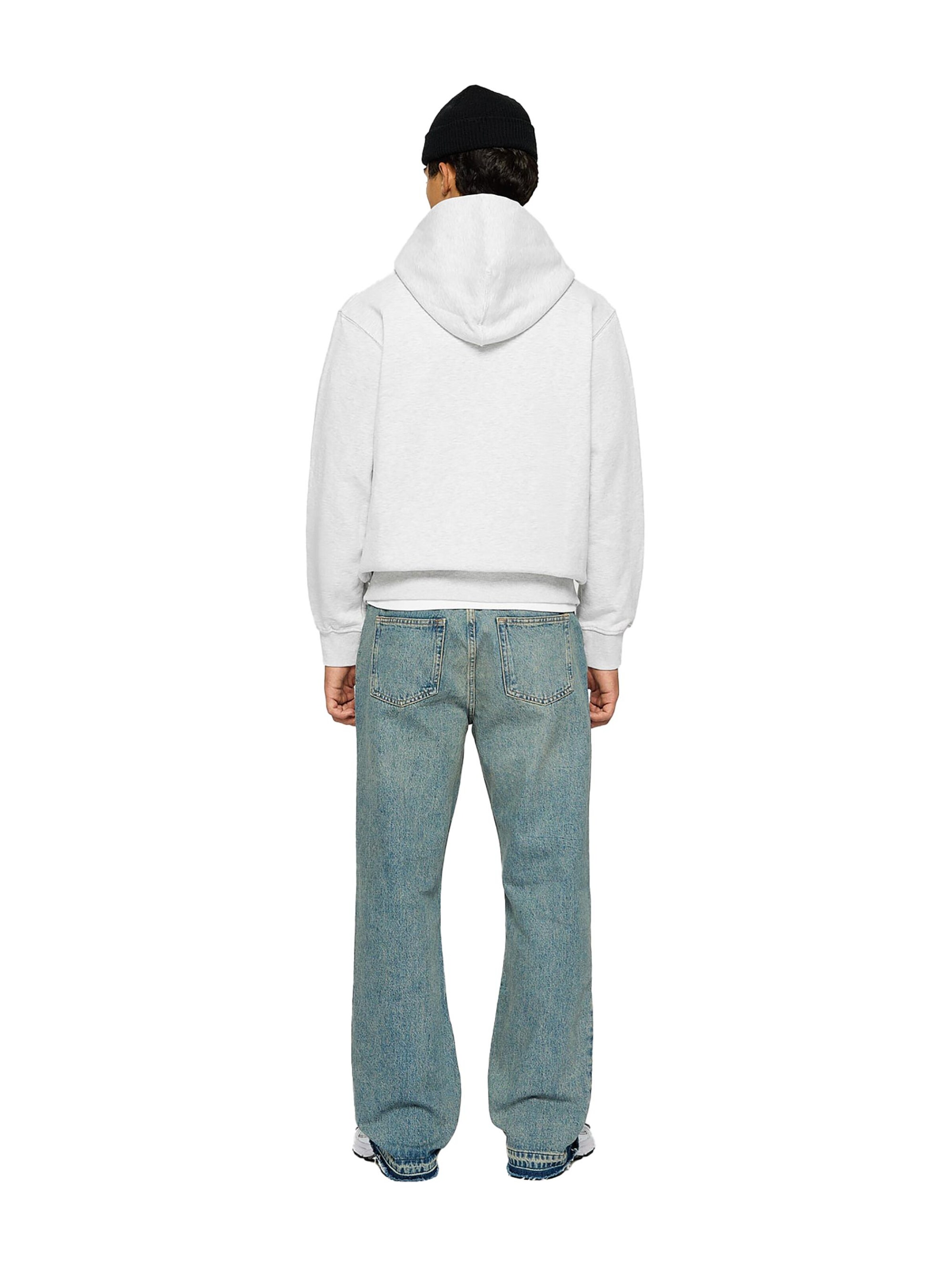 Burocs Zip-Up Hoodie 'Basic' in Grey