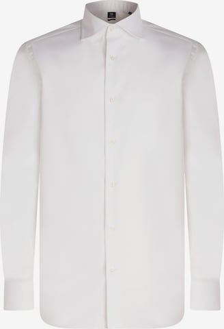 Boggi Milano Средняя посадка Рубашка 'Windsor' в Белый: спереди