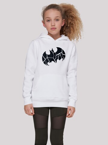 F4NT4STIC Sweatshirt 'DC Comics Batman' in Wit: voorkant