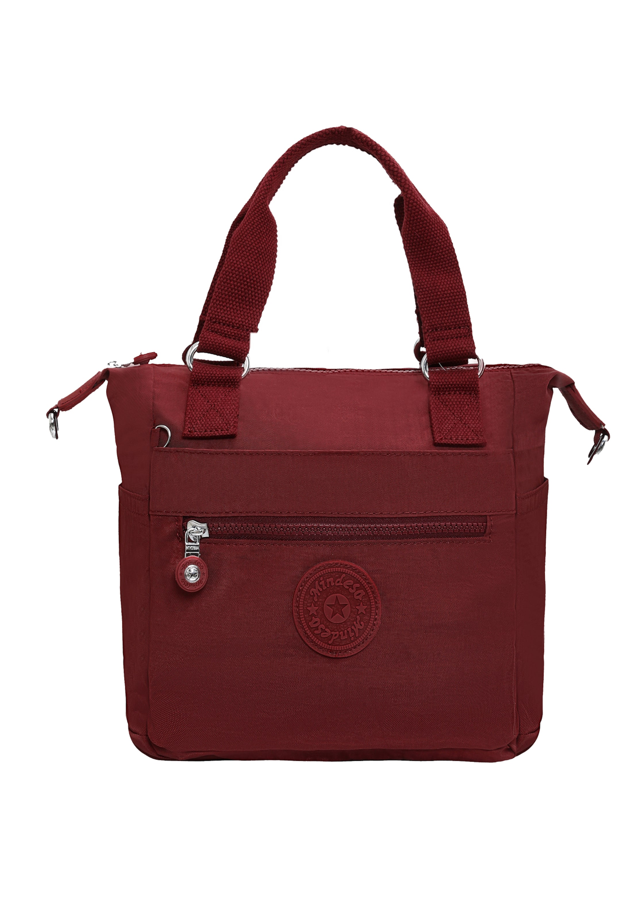 Mindesa Handtas in de kleur Kastanjebruin, Productweergave