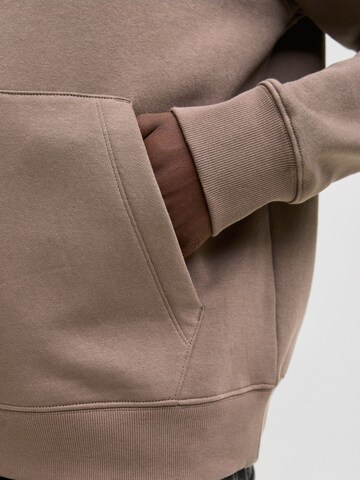 JACK & JONES Sweatshirt 'JJESTAR' in Brown