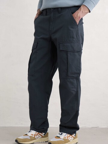 Seasalt Cornwall Regular Hose 'Launchman' in Blau: Vorderseite