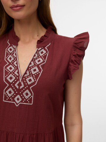 VERO MODA Kleid in Rot