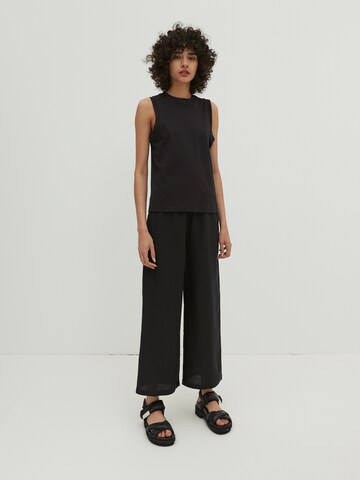 EDITED Boot cut Pants 'Nona' in Black