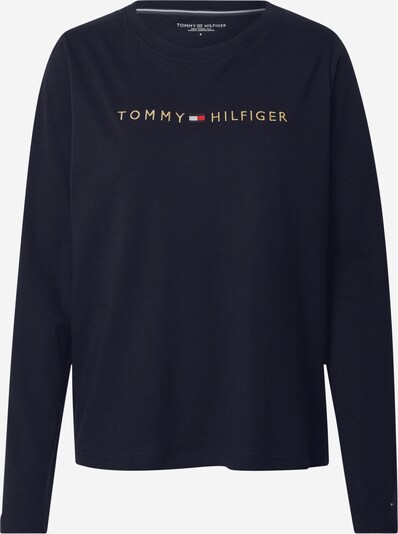 Tommy Hilfiger Underwear Majica za spanje | temno modra / zlata / rdeča / bela barva, Prikaz izdelka