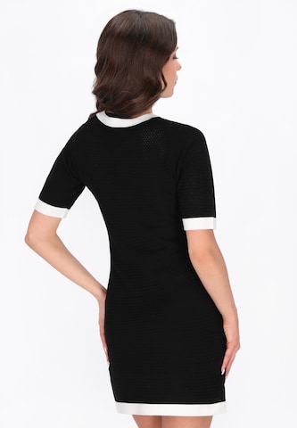 faina - Vestido 'Festive' em preto