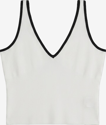 Aim'n Sporttop in Wit: voorkant