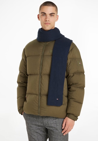 TOMMY HILFIGER Sjaal 'Essential' in Blauw: voorkant