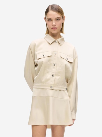 Giacca invernale 'KLJ Satin B2W14031' di KARL LAGERFELD JEANS in beige: frontale