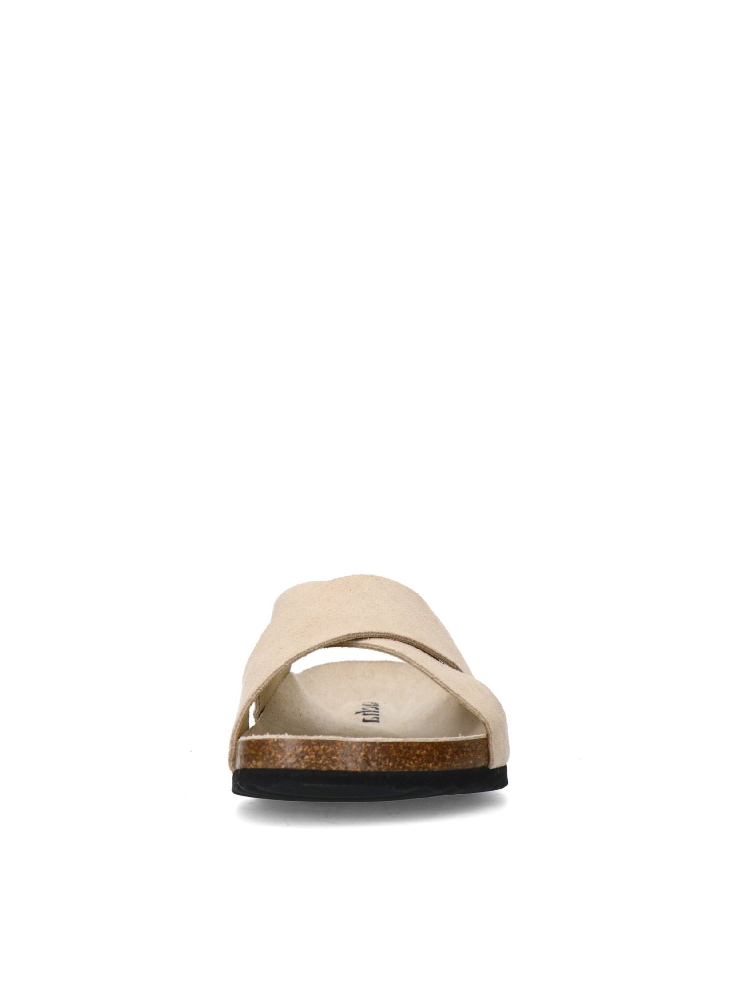 SACHA Mules in Beige