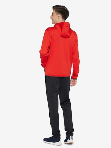 LUHTA - Sudadera con cremallera deportiva 'Karijoki' en rojo