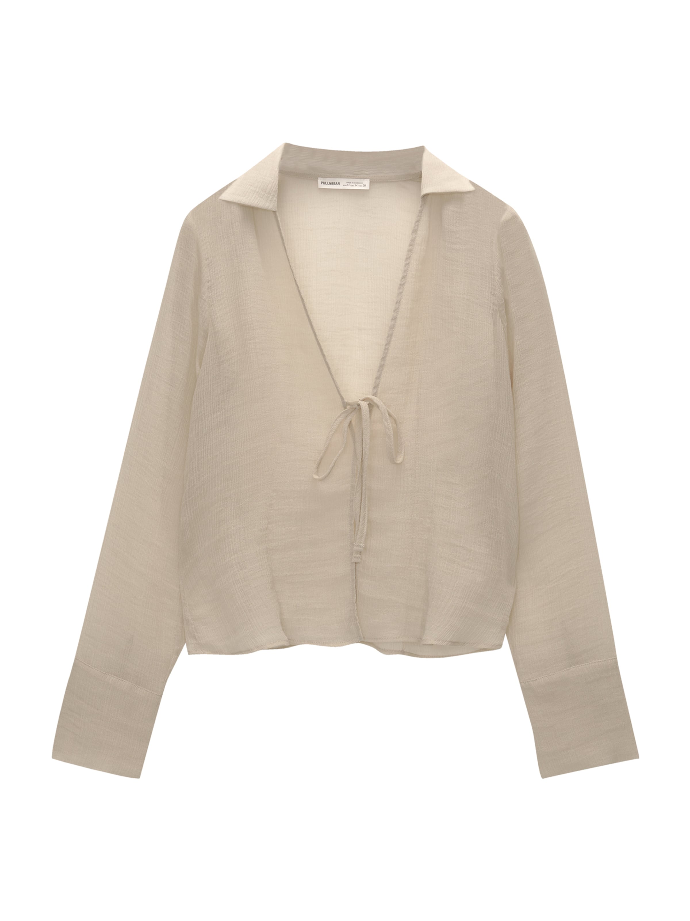 Pull&Bear Bluse in Grün: Vorderseite