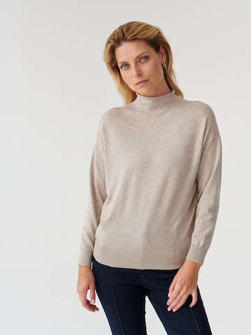 TATUUM Sweater 'NAVI' in Beige: front