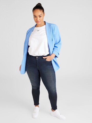 ONLY Carmakoma Blazer 'Elly' in Blau