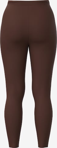 VILA Skinny Leggings in Braun