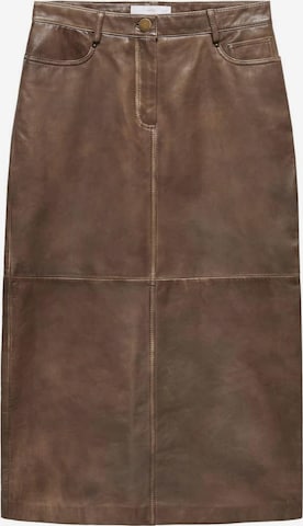 MANGO Skirt 'Brenda' in Brown: front