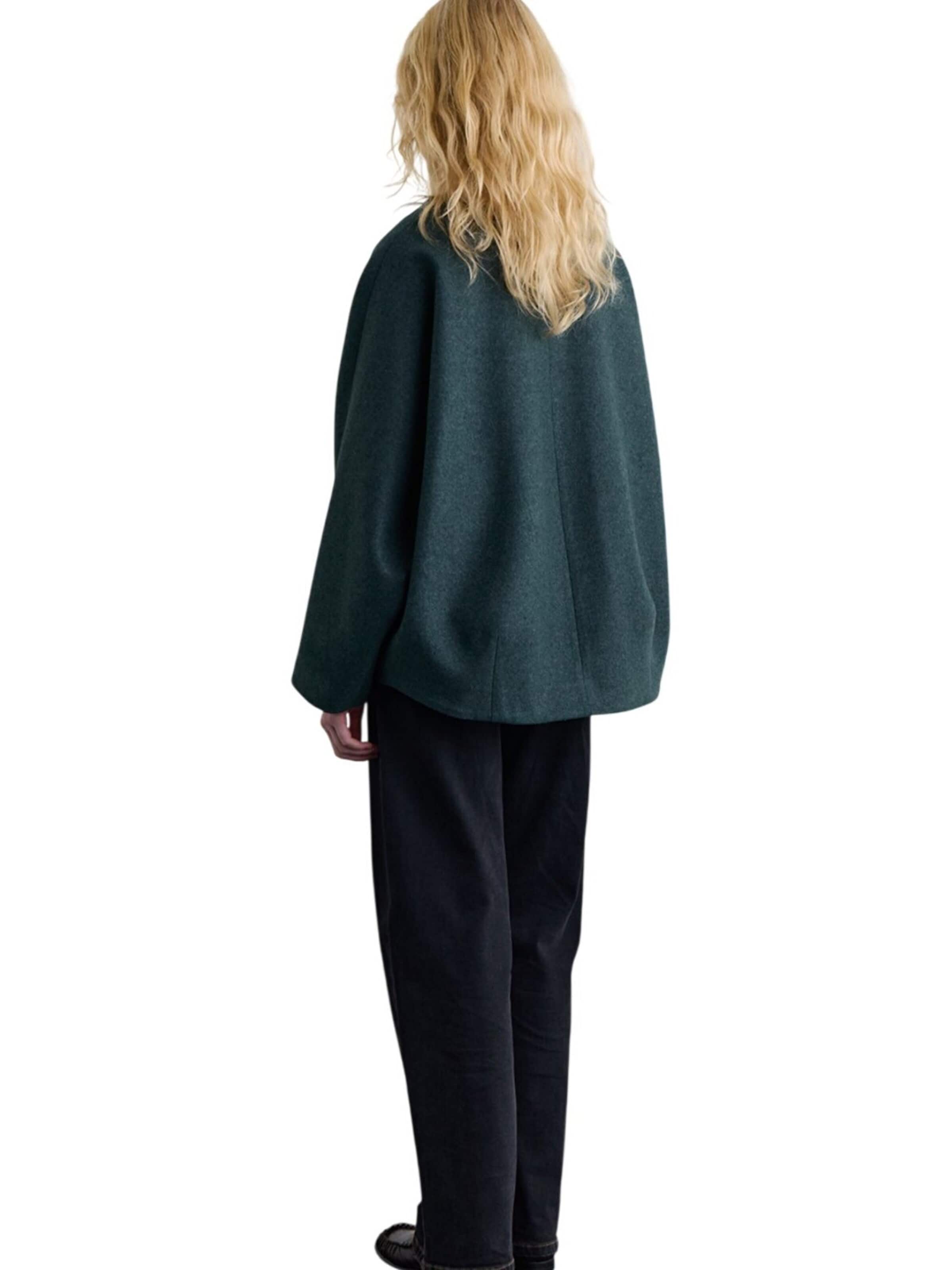 MANUKA Fleece jas in Groen