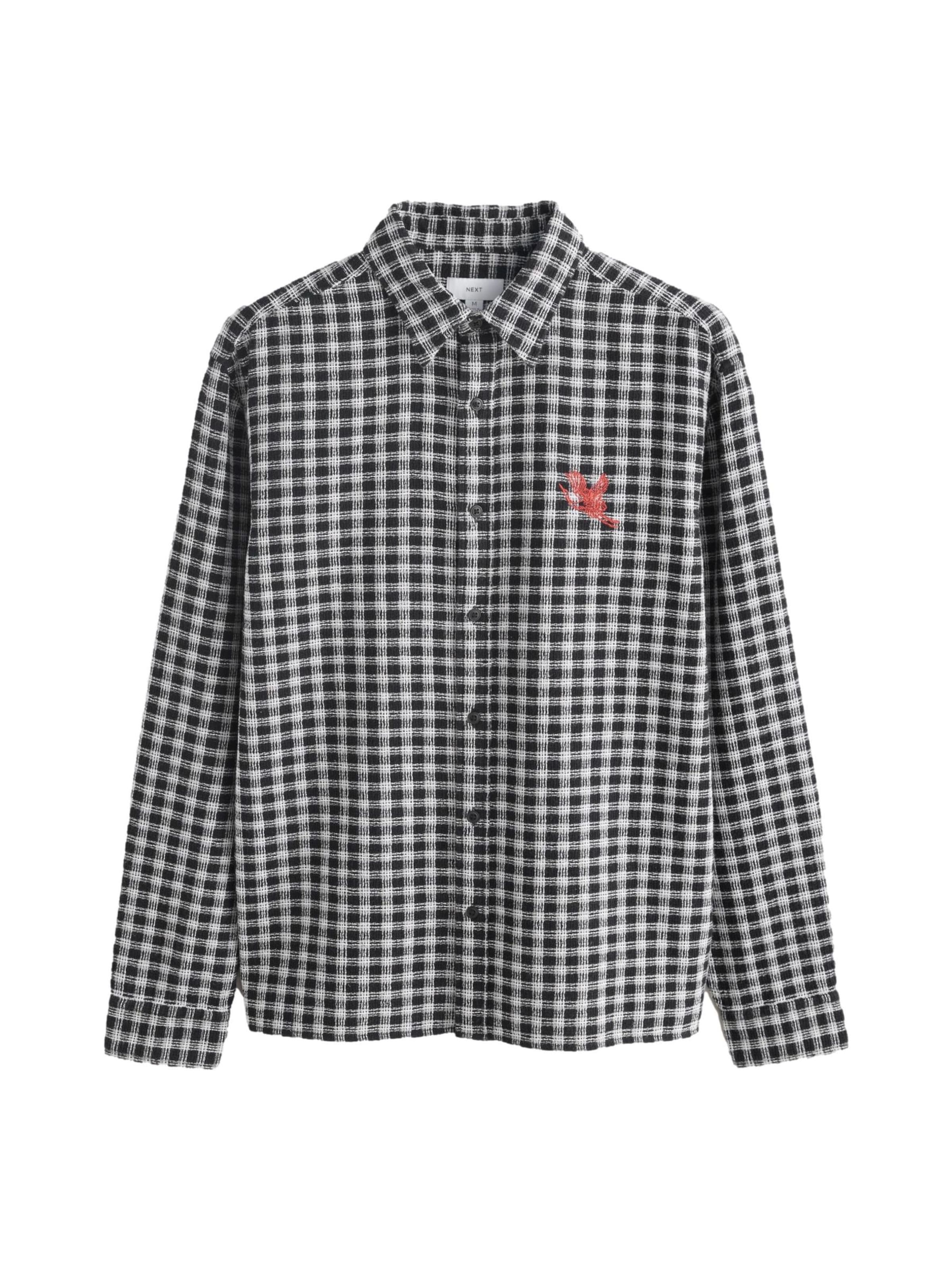 Next Средняя посадка Рубашка в Синий: спереди