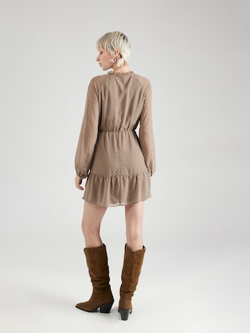 VILA Dress 'Dobby' in Brown