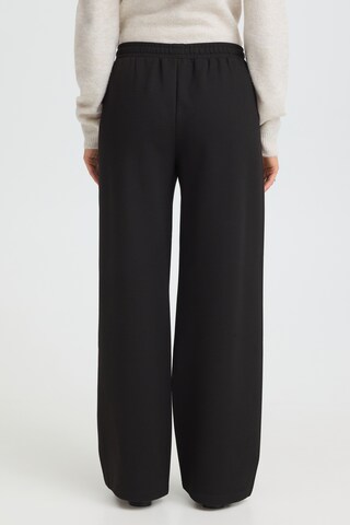 Fransa - Pierna ancha Pantalón 'PRIYA' en negro