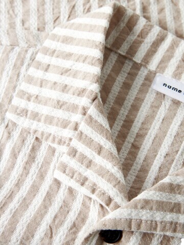 NAME IT - Ajuste regular Camisa 'NMMFedenis' en beige