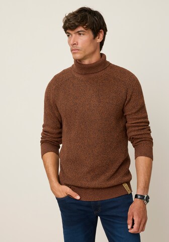 Man's World Sweater in Brown: front