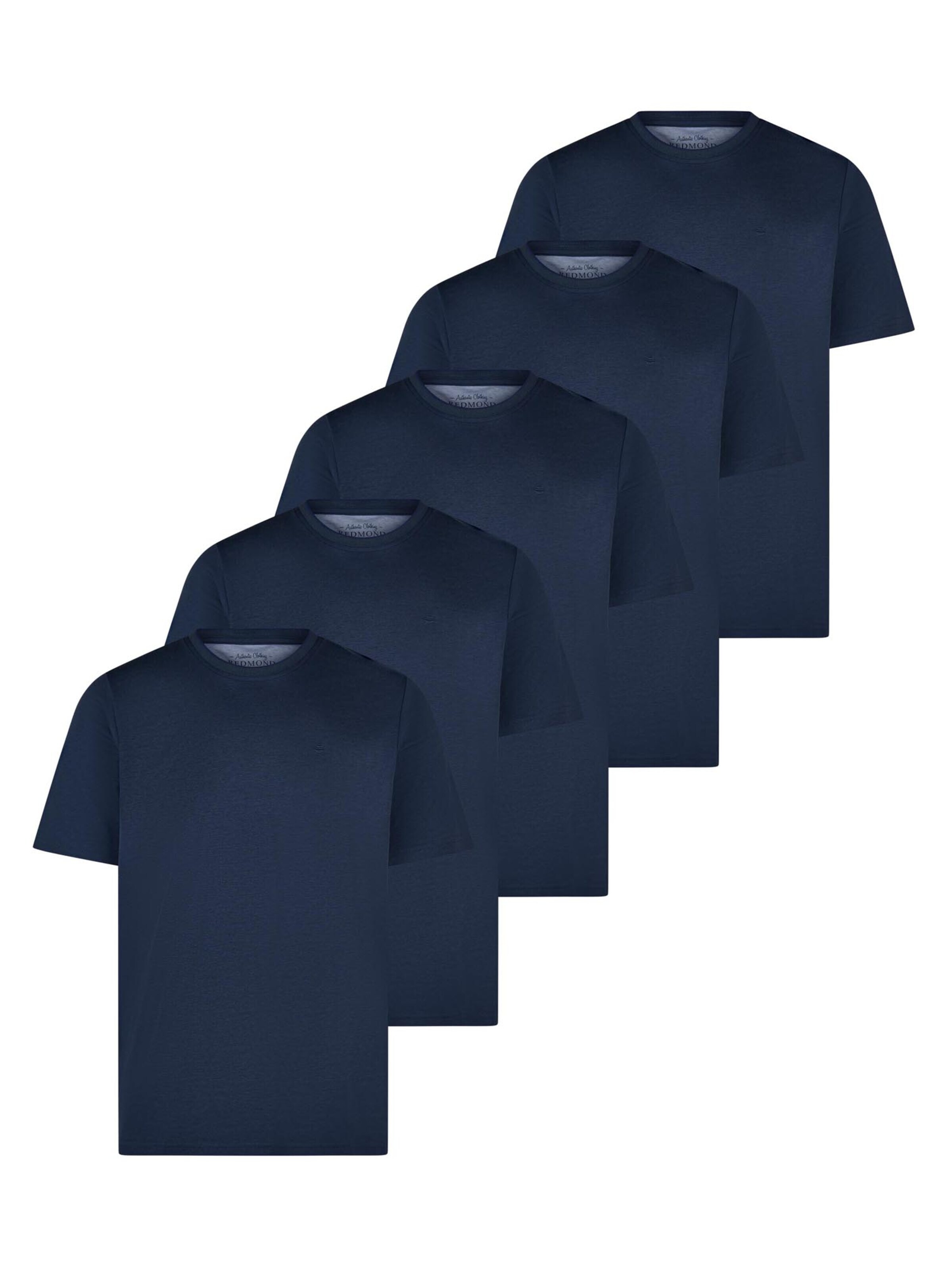 redmond Shirt 'Basic' in Blue: front