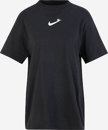 T-shirt Nike Sportswear en noir : devant