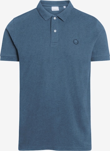 KnowledgeCotton Apparel Shirt 'Rowan' in Blauw: voorkant