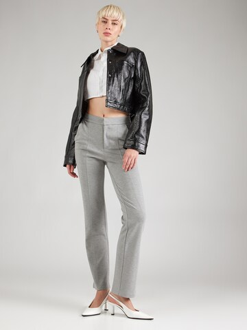 GARCIA - Slimfit Pantalón de pinzas en gris