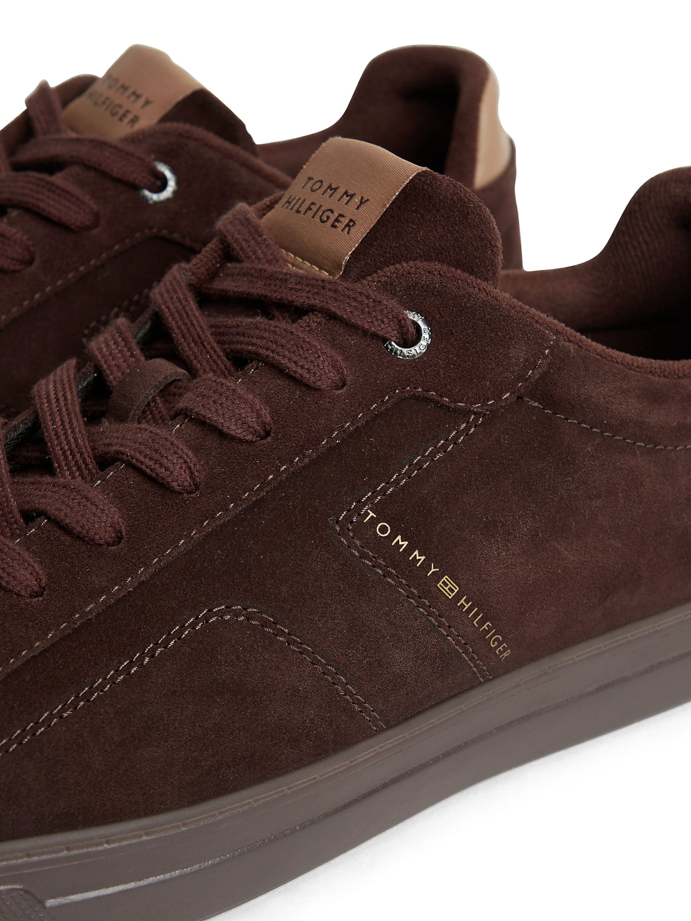TOMMY HILFIGER Sneakers laag in Bruin