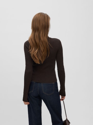 VERO MODA Trui 'VMBellashine' in Bruin