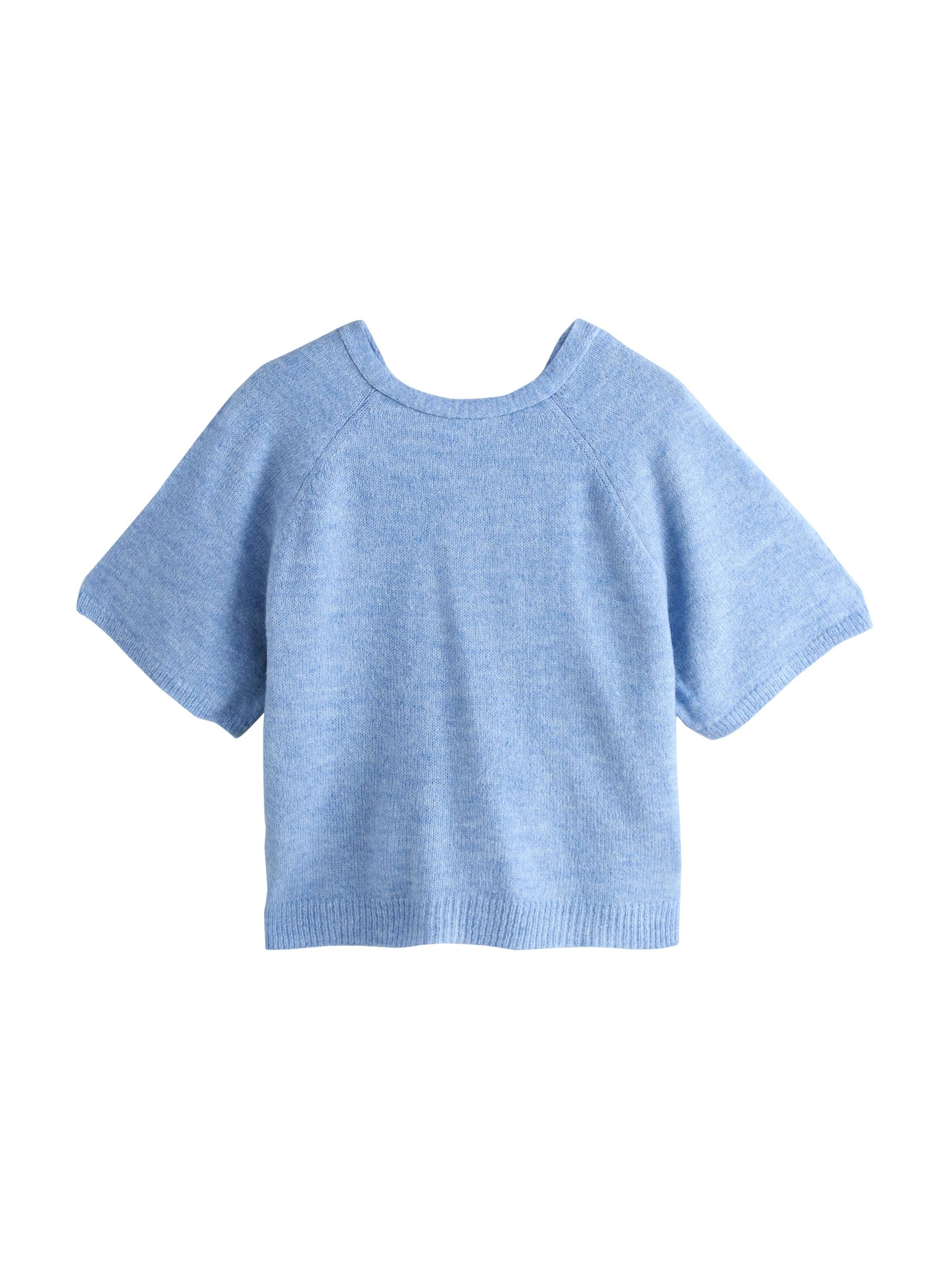 Next Kampsun helesinine, Tootevaade