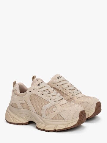 ES8 Platform trainers in Beige