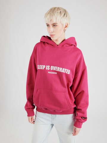 Sweat-shirt 'Tori' Pegador en rose : devant
