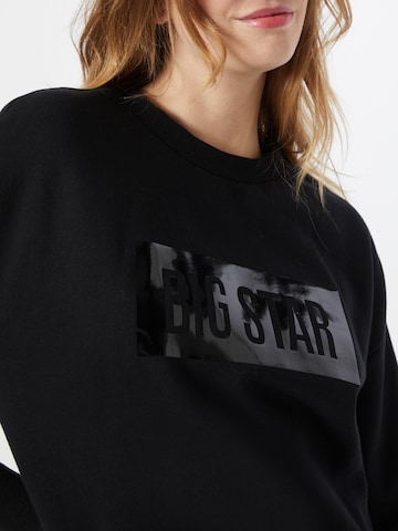 BIG STAR Sweatshirt 'Oneidea' in Schwarz
