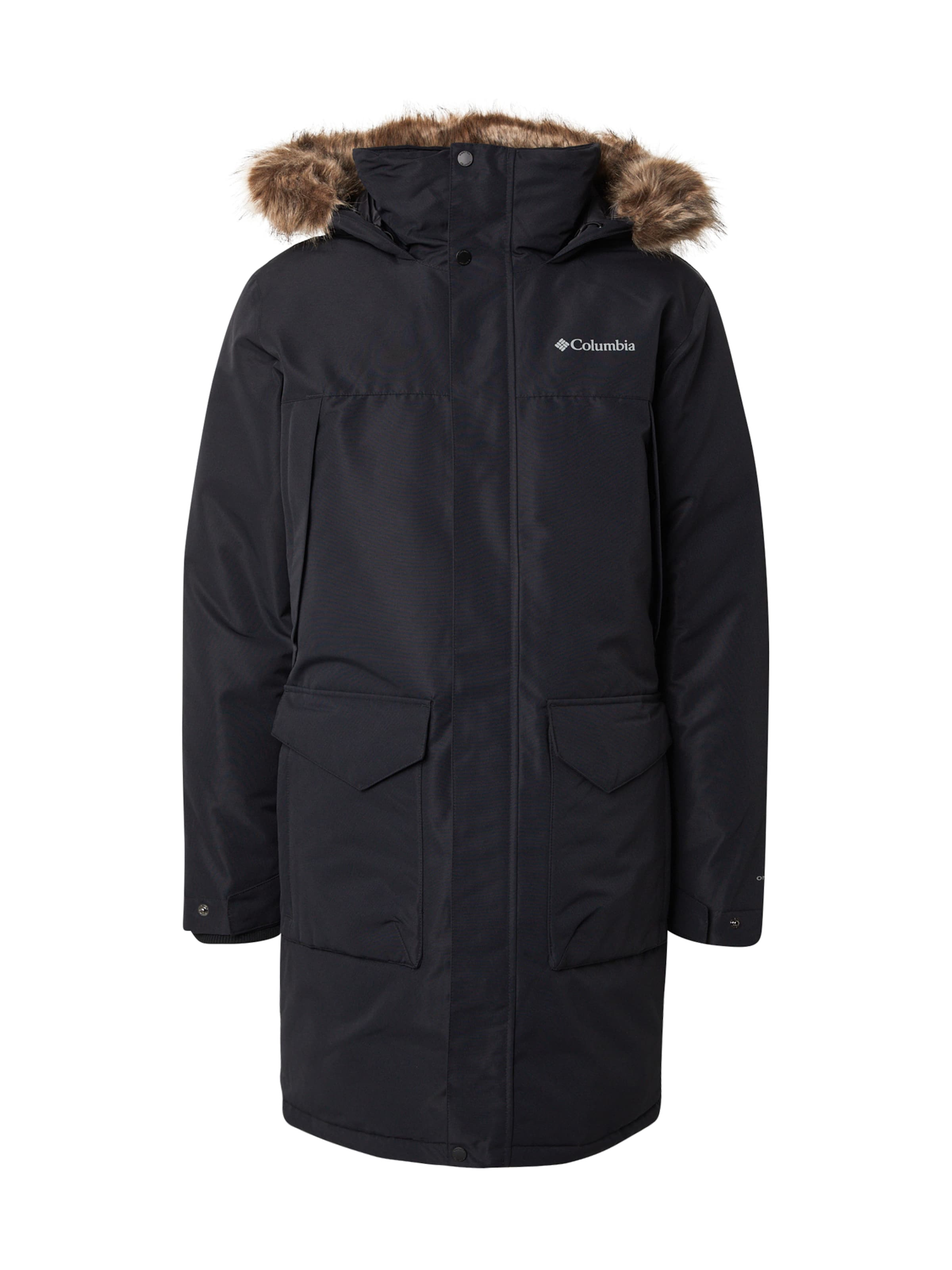 melns COLUMBIA Āra jaka 'Cape Ridge': no priekšpuses