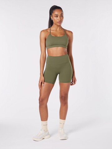 YO-GAYA Skinny Leggings in Green