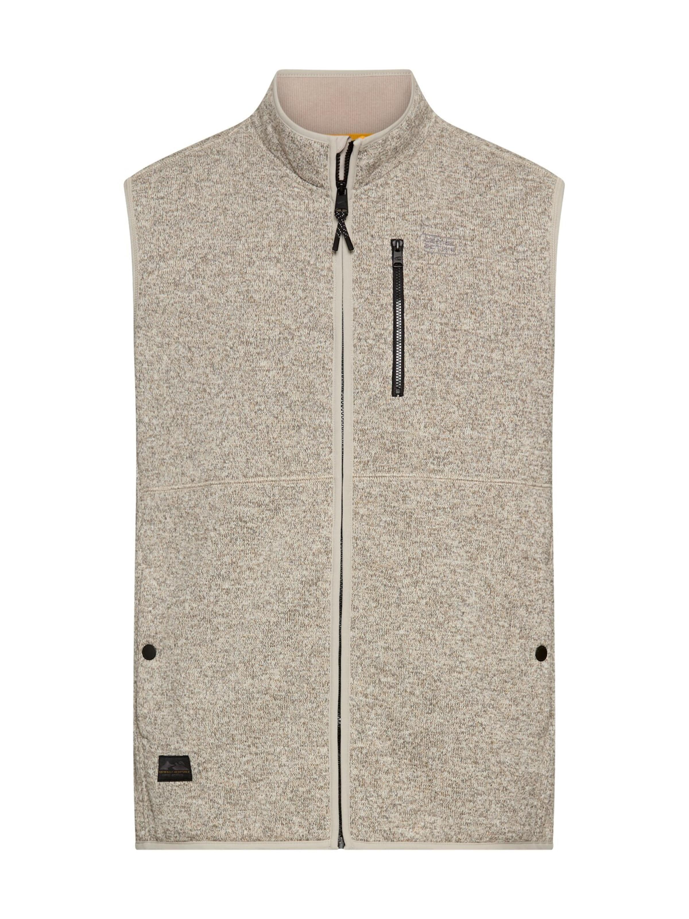 CAMEL ACTIVE Weste in Beige: Vorderseite