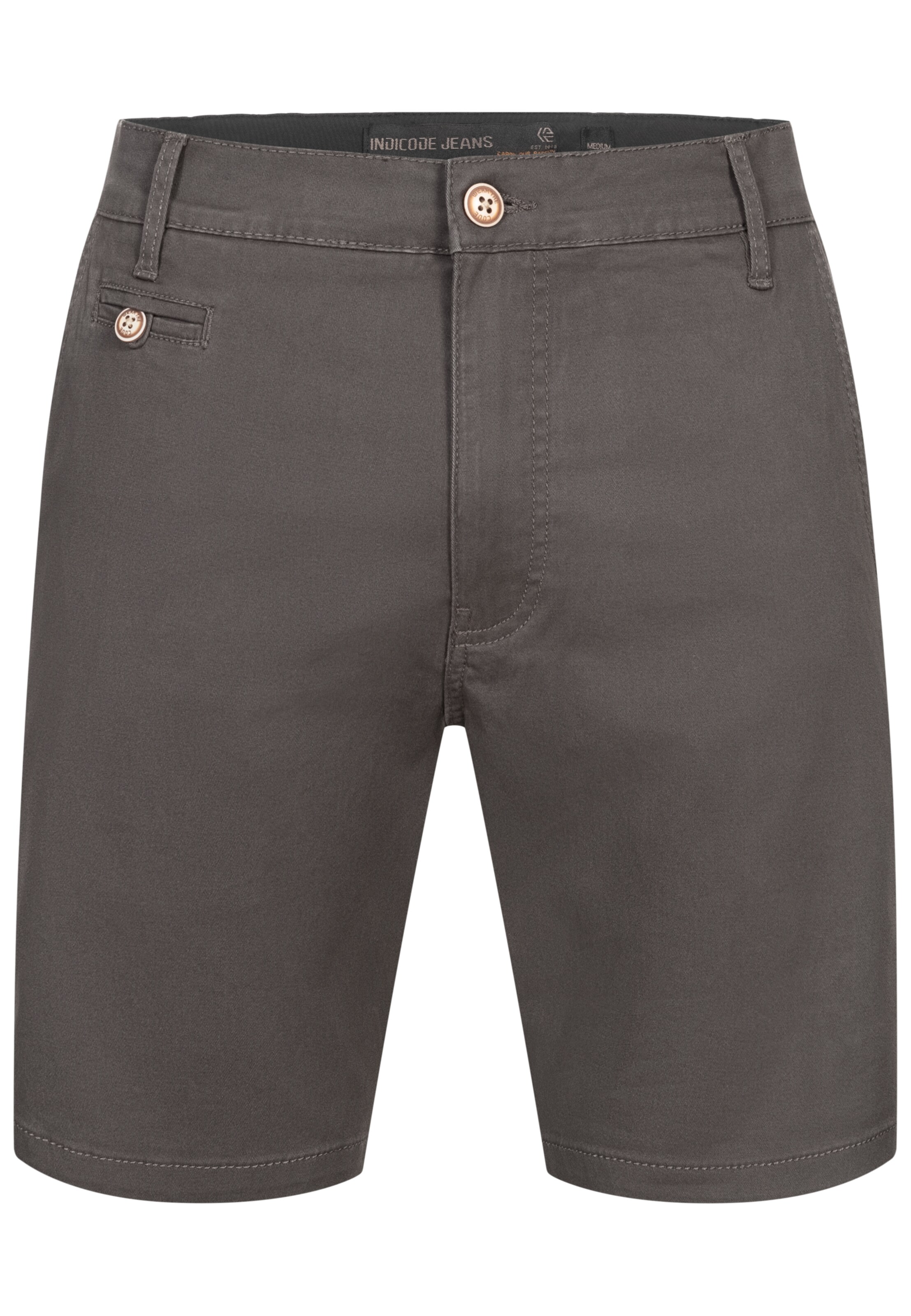 INDICODE JEANS Hose 'Sylvester' in Grau: Vorderseite