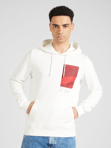 s.OliverSweater majica - bijela boja: prednji dio