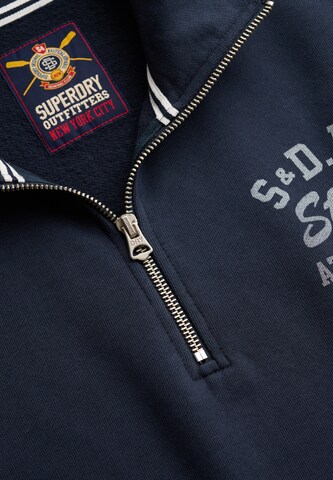 Superdry & Co Sweatshirt 'Athletic Essentials' in Blue