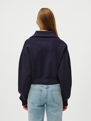 LeGer by Lena Gercke Gebreid vest 'Jaden' in Blauw