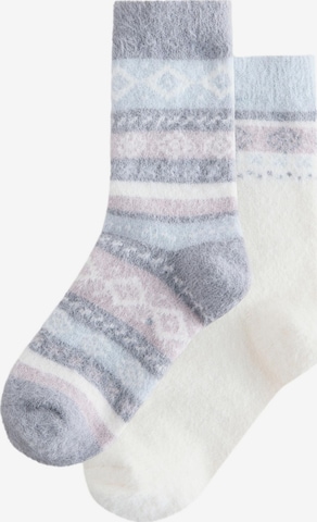 Next Nogavice | vijolična barva: sprednja stran