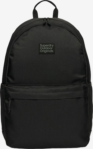 Superdry Rugzak 'Montana' in Zwart: voorkant
