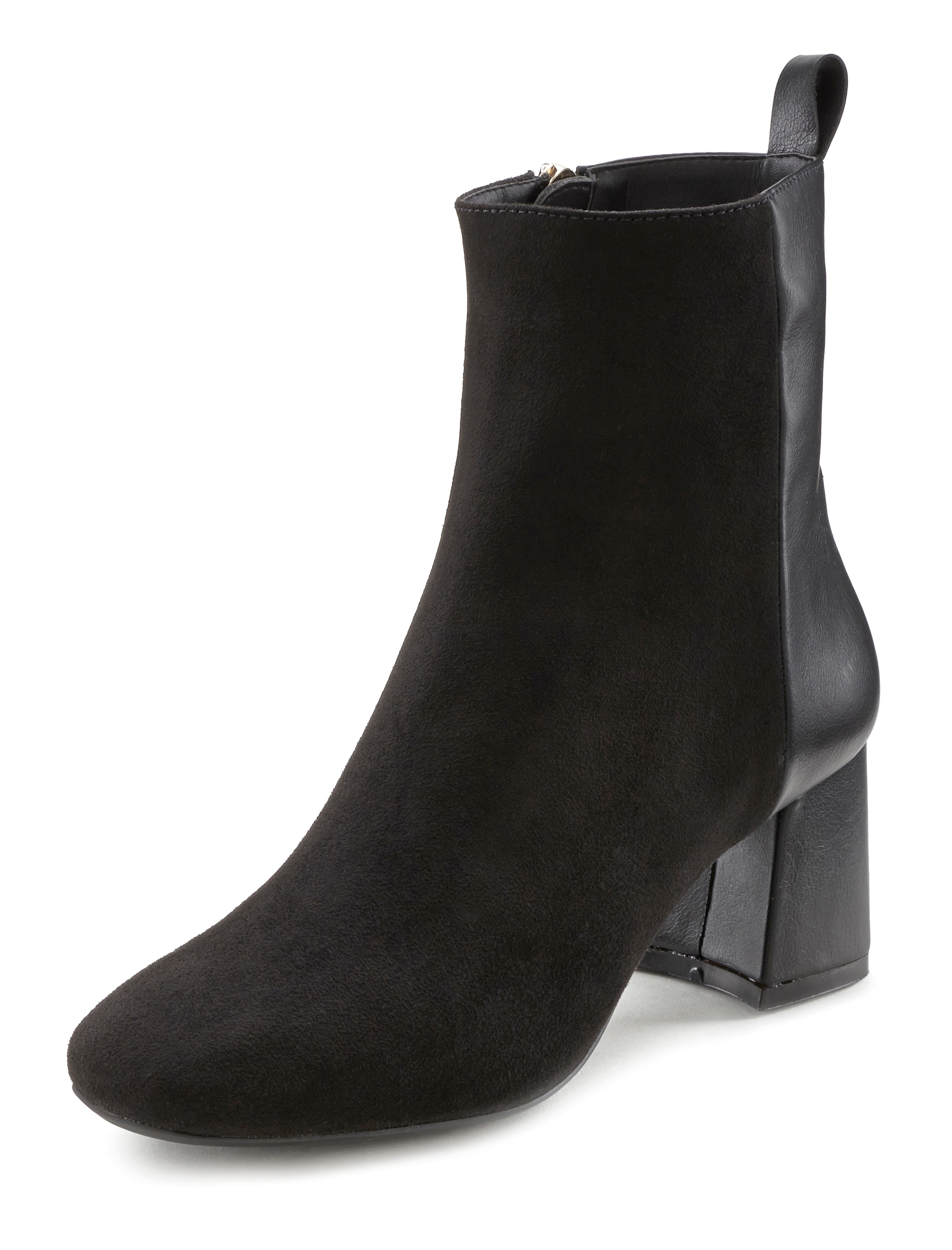 Bottines LASCANA en noir : devant
